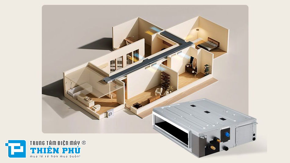 Giới thiệu tổng quan điều hòa nối ống gió LG ZBNQ24GL3A0/ZUAC1