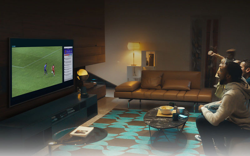 Khám phá trọn bộ tính năng đỉnh cao trên smart tivi Samsung QLED 55 inch QA55Q8FAAKXXV 4K Vision AI