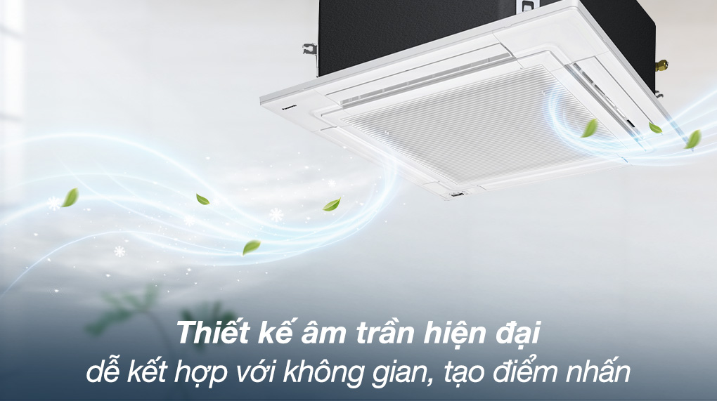 Điều hòa âm trần Panasonic 1 chiều 48000btu S-3448PU3HA/U-48PRH1H5 thiết kế nhỏ gọn, hiệu suất vượt trội