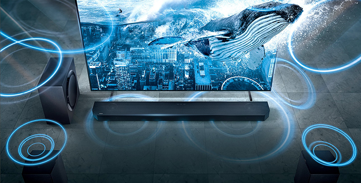 Smart tivi Samsung giá rẻ QA50Q8FAAKXXV – Thông minh hơn, gần gũi hơn với trợ lý AI