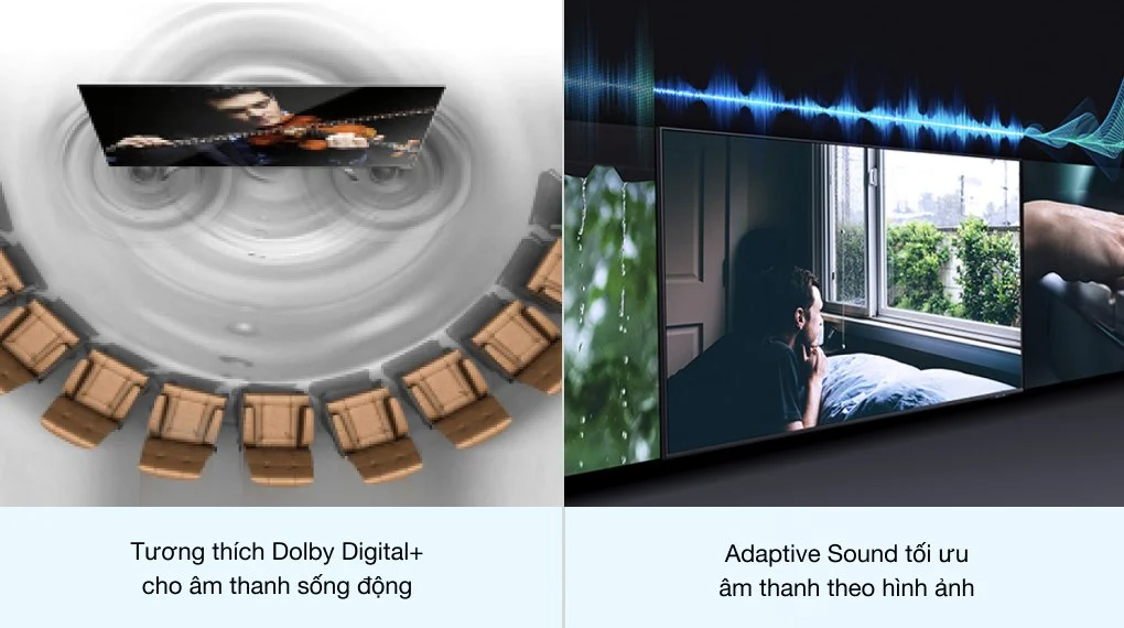 Smart tivi Samsung 43 inch UA43U8000FKXXV công nghệ Crystal 4K, thiết kế AirSlim – Trải nghiệm đỉnh cao 2025
