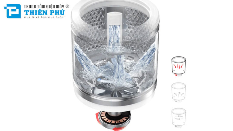 Máy giặt Toshiba inverter 17Kg AW-T08DUH1800MV(MG) khối lượng lớn, giặt sạch vượt trội, tiết kiệm điện tối đa