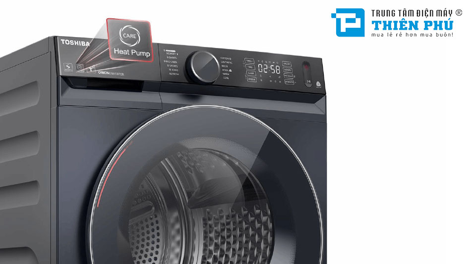 Máy Sấy Quần Áo Toshiba Inverter 10Kg TD-BP110GHV(MG)