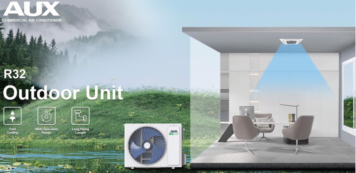 Điều hòa âm trần AUX 36000btu ALCA-C36/4DR3QAB – Làm mát mạnh mẽ, thiết kế tối ưu cho mọi trần nhà