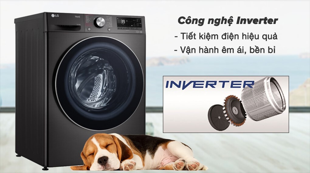 Đánh giá ưu nhược điểm trên máy giặt sấy LG inverter FB1209D5M trước khi mua 