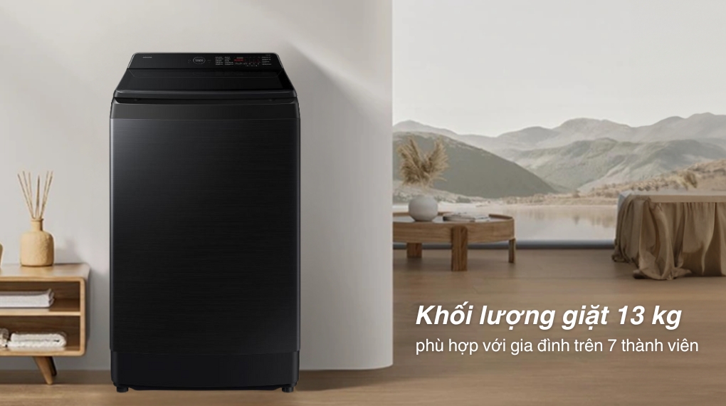 Tìm hiểu máy giặt samsung 13kg inverter WA80F13S5BSV mới ra mắt