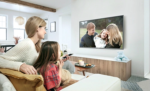Hướng dẫn sử dụng smart tivi Samsung 65 inch QA65S90FAEXXV hiệu quả: Tùy chỉnh AI, điều khiển giọng nói, kết nối SmartThings