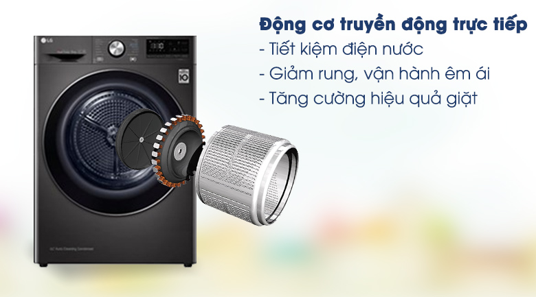 Máy sấy quần áo samsung 9Kg DVHP09B giải pháp sấy khô hiệu quả cho thời tiết ẩm ướt 