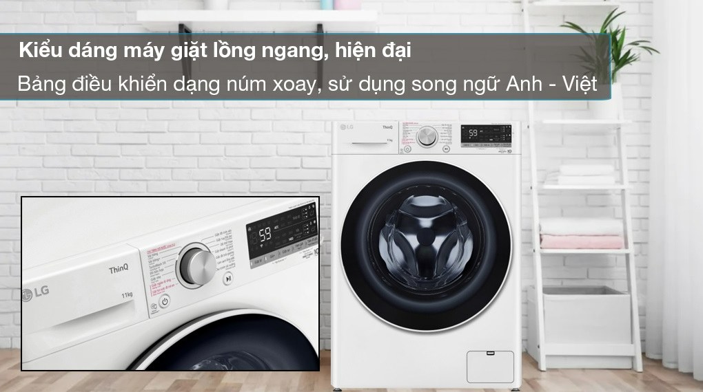 Review ưu nhược điểm trên TOP 4 máy giặt LG cửa ngang bán chạy hiện nay 