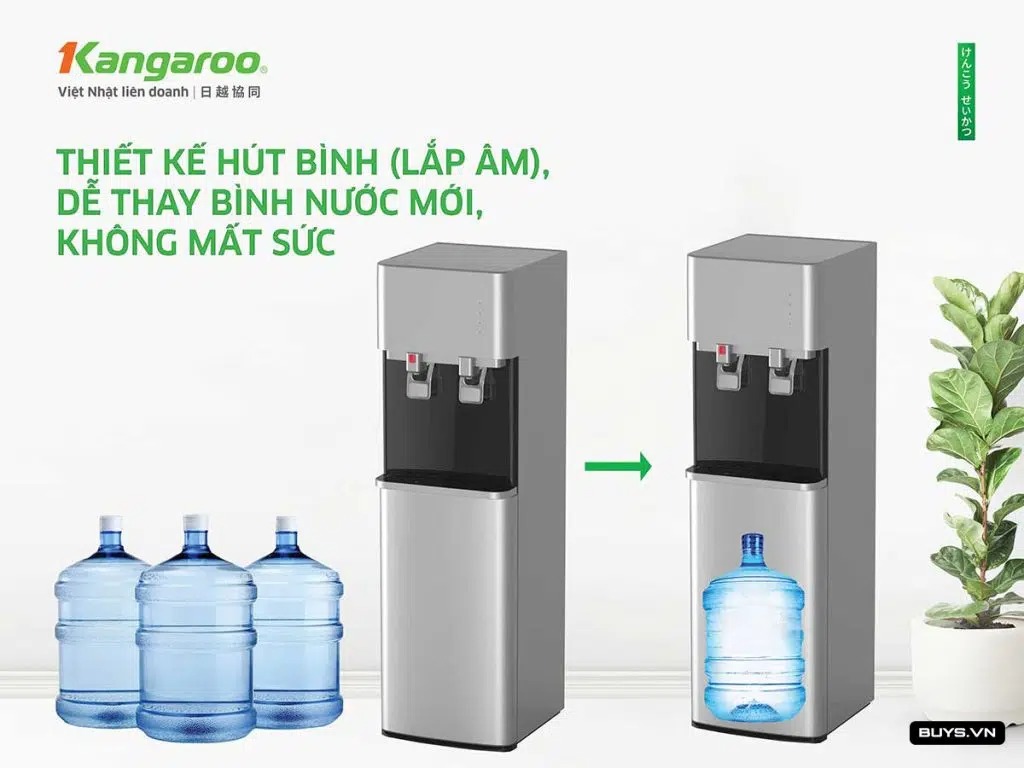 Cây nước nóng lạnh Kangaroo 2 vòi KG57A3 giải pháp tối ưu cho nguồn nước tiện nghi và hiện đại