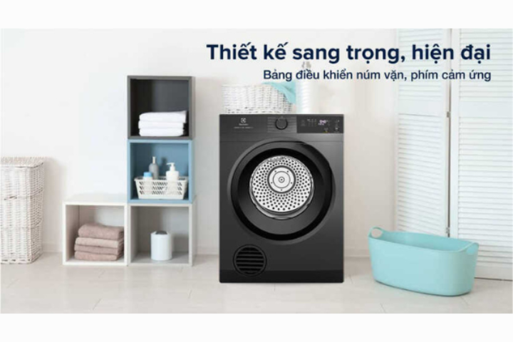 Những lý do hàng đầu bạn nên lựa chọn máy sấy Electrolux thông hơi 9kg EDV904N3SC cho gia đình