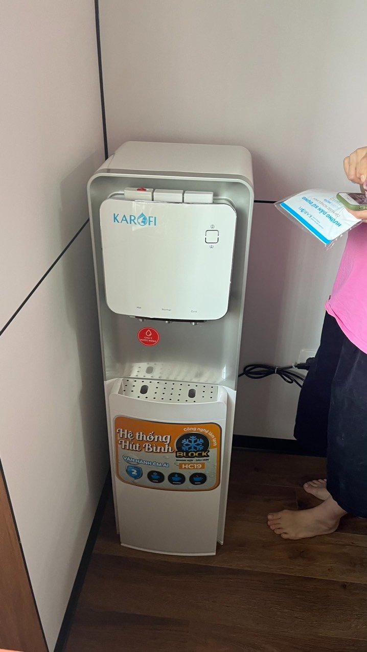 Cây nước nóng lạnh Karofi 3 vòi HC19 kết tinh công nghệ và đỉnh cao thiết kế