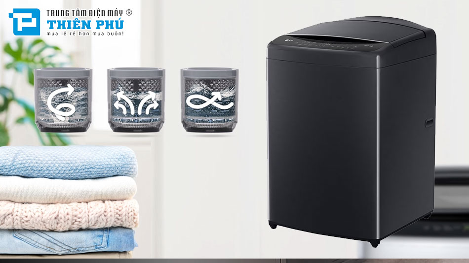 Máy giặt 12kg LG T2512VBTB và samsung WA12CG5886BV/SV- Máy giặt 12kg nào đáng mua năm 2025?