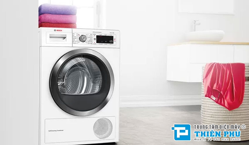 Tại sao gia đình bạn nên chọn máy sấy quần áo Bosch 9kg WQG24200SG Series 6?