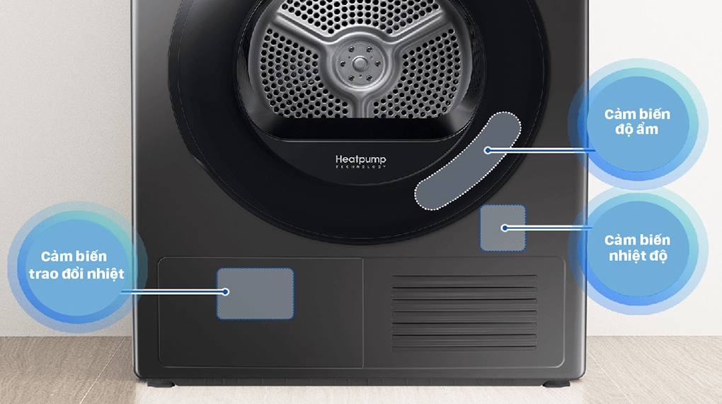 5 điểm đặc biệt đáng chú ý của máy sấy quần áo Samsung 9kg DV90TA240AX/SV