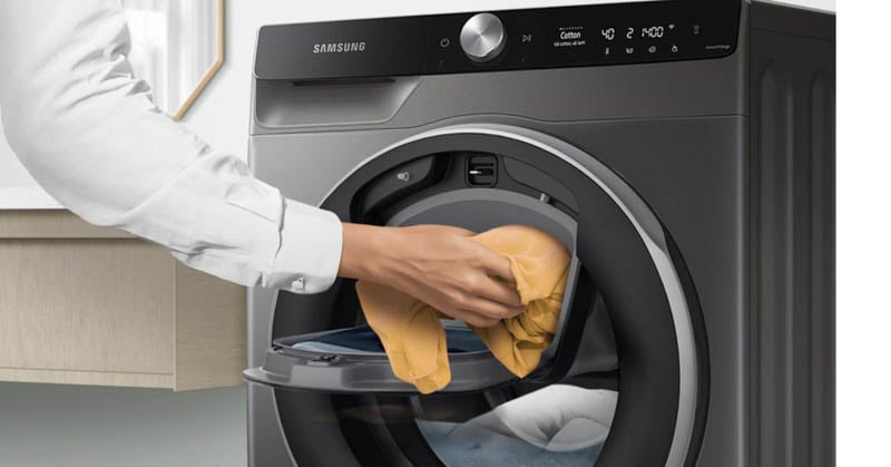 Đầu tư đáng giá cho cả gia đình với máy giặt samsung cửa ngang 9kg WW90TP44DSB/SV