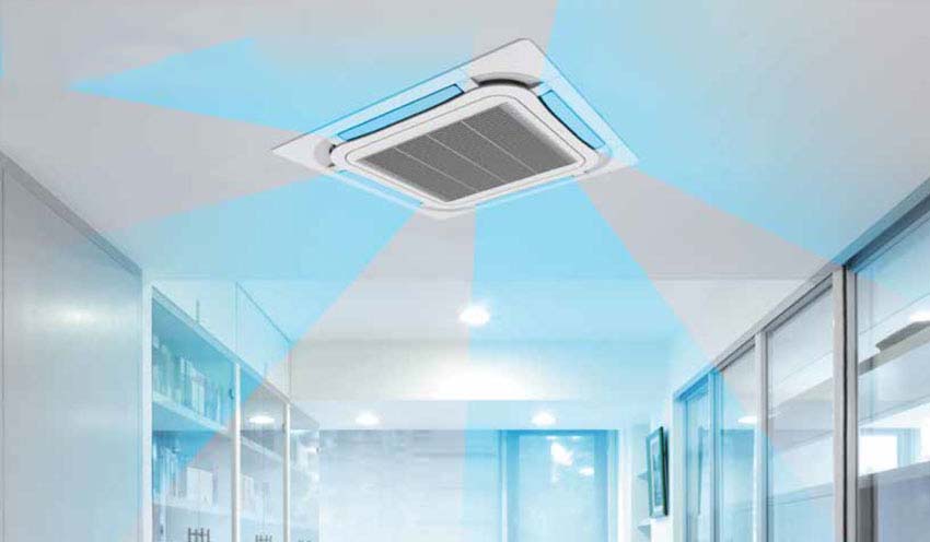 Lý do nên chọn điều hòa âm trần Gree GKH42K3HI/GUCN42NM3HO cho văn phòng và nhà xưởng