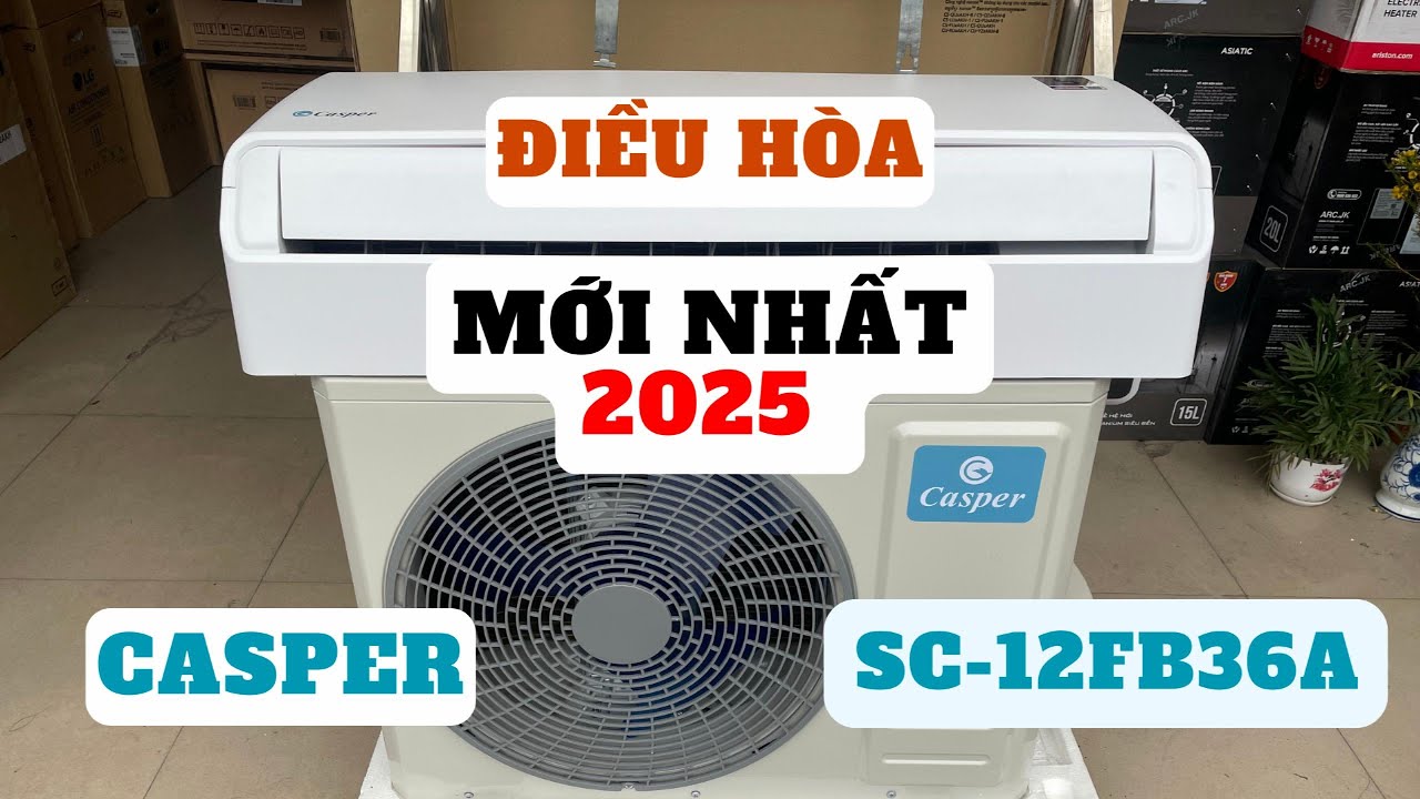 Điều hòa Casper 12000btu SC-12FB36A, lựa chọn phù hợp dành cho sinh viên và nhà trọ