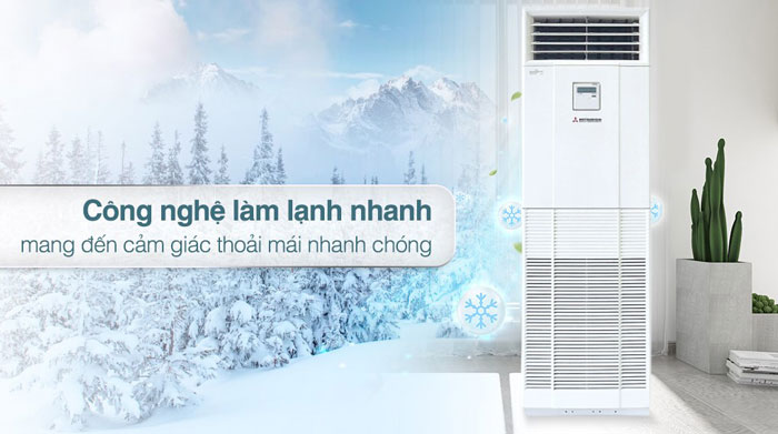 Giải pháp làm mát lý tưởng với điều hòa cây Mitsubishi 24000btu FDF71CNV-S5/FDC71CNV-S5