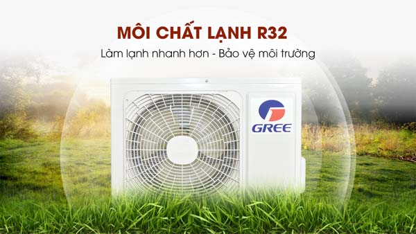 Cần làm mát không gian rộng- Chọn ngay điều hòa cây Gree 24000btu GVC24AM-K6NNC7B
