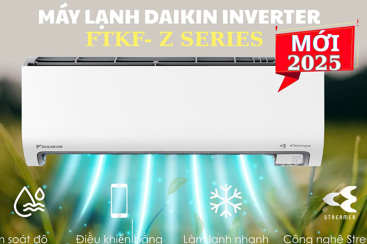 Những điểm được người dùng khen nhiều trên điều hòa Daikin 12000btu FTKF35ZVMV