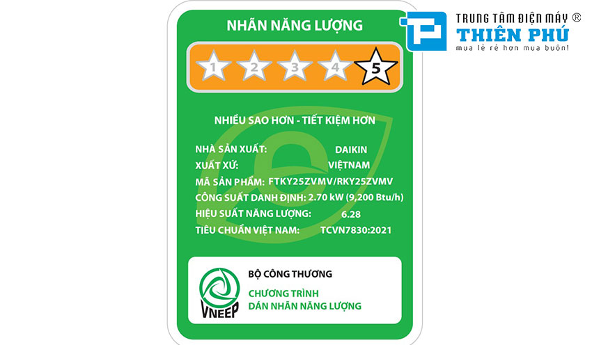 Top 3 dòng điều hòa 9000btu được ra mắt năm 2025 có khả năng tiết kiệm điện tốt nhất