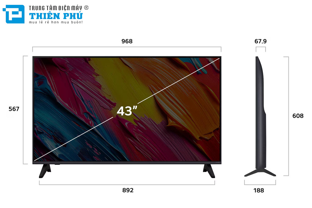 Smart tivi LG QNED AI 4K 43 Inch 43QNED70ASA có ưu, nhược điểm gì?