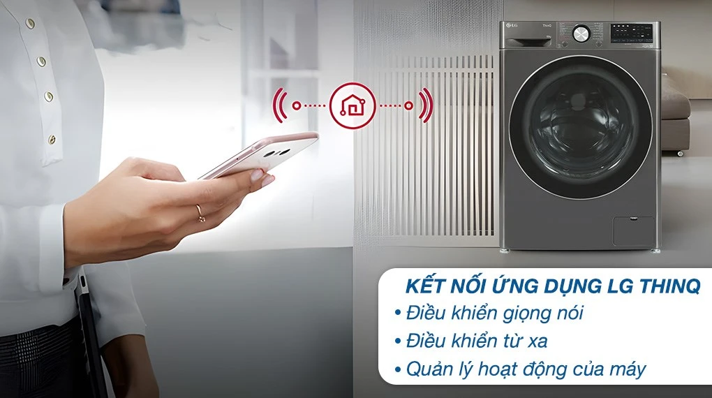Vì sao máy giặt LG cửa ngang 10kg FV1410S4B được nhiều gia đình Việt lựa chọn năm 2025?