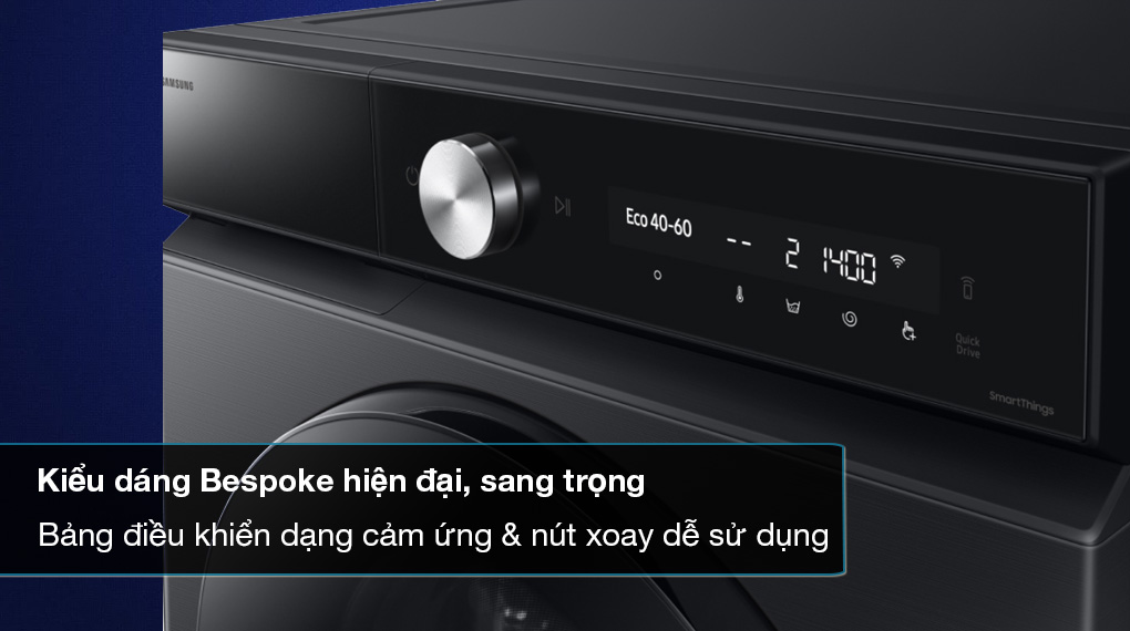 Hướng dẫn sử dụng máy giặt samsung inverter 12Kg WW12CB944DGB/SV tiết kiệm điện nước 