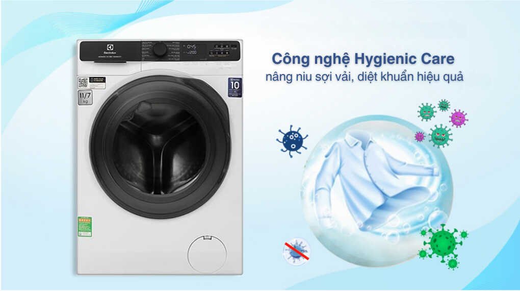 máy giặt Electrolux inverter EWW1123P5WC