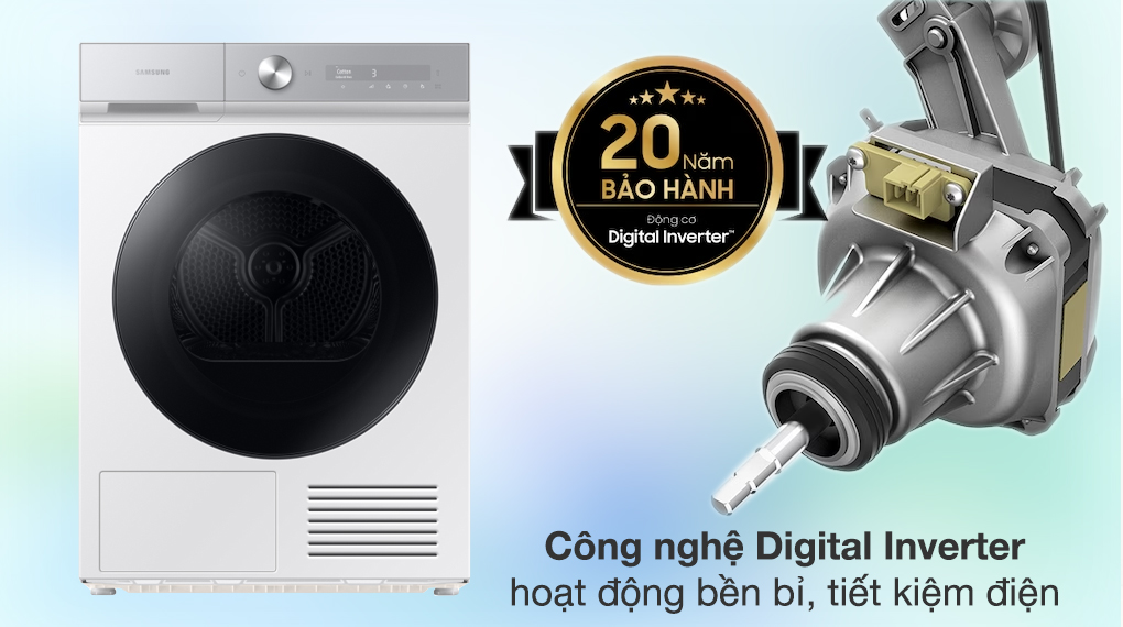 Máy sấy quần áo 9kg Electrolux EDS904N3SC và Samsung DV90BB9440GHSV: So sánh tính năng, công nghệ và trải nghiệm sử dụng