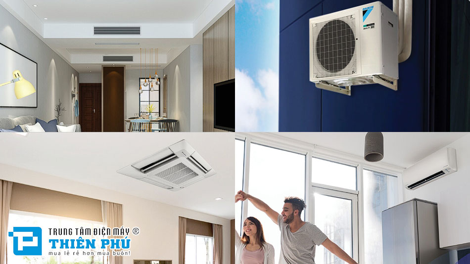 Dàn lạnh đa dạng - Linh hoạt lắp đặt