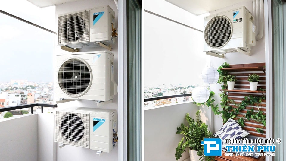 1 nóng 3 lạnh - Tối ưu không gian lắp đặt