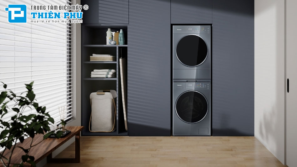 Tháp giặt sấy Panasonic VENUS-COMBO2 tinh tế và nổi bật cùng công nghệ hiện đại