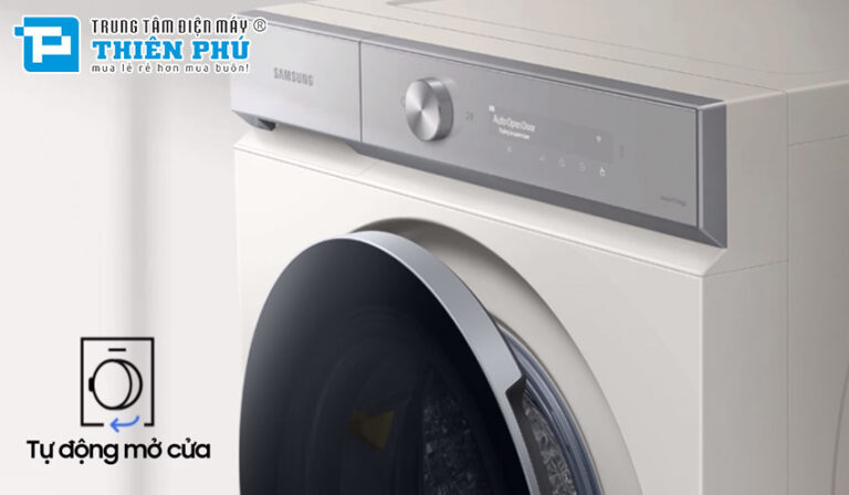 Máy sấy quần áo Samsung 17kg DV17B9750CV/SV lựa chọn thông minh cho gia đình đông thành viên