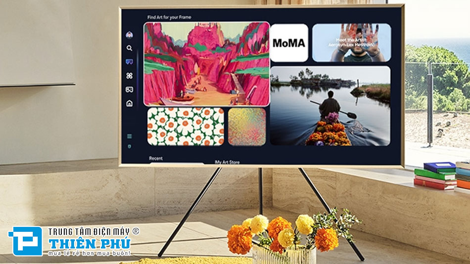 Smart Tivi Samsung The Frame QLED 55 Inch 4K QA55LS03FAKXXV