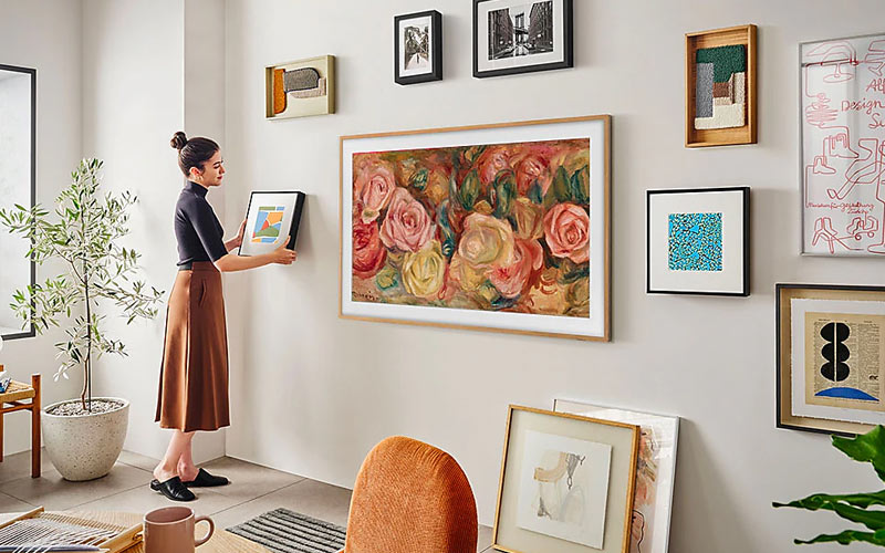 Hướng dẫn chọn khung viền, treo tường và sử dụng Art Mode trên Smart tivi Samsung 65 inch QA65LS03FAKXXV