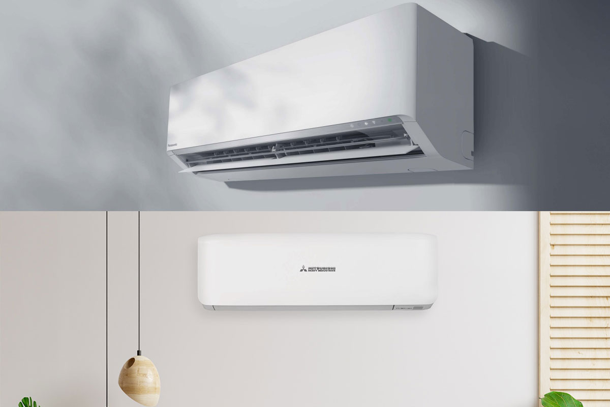 So sánh điều hòa Panasonic CS-XU12BKH-8 và Mitsubishi SRK13YXS-W5, hai lựa chọn cao cấp