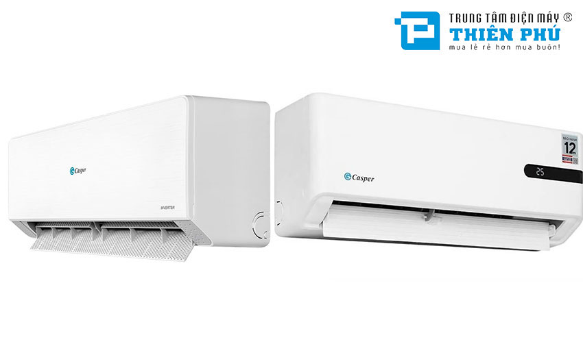 Cùng tầm giá 6 triệu đồng, điều hòa Casper QC-12IU36A và GC-12IB36 có gì khác biệt?