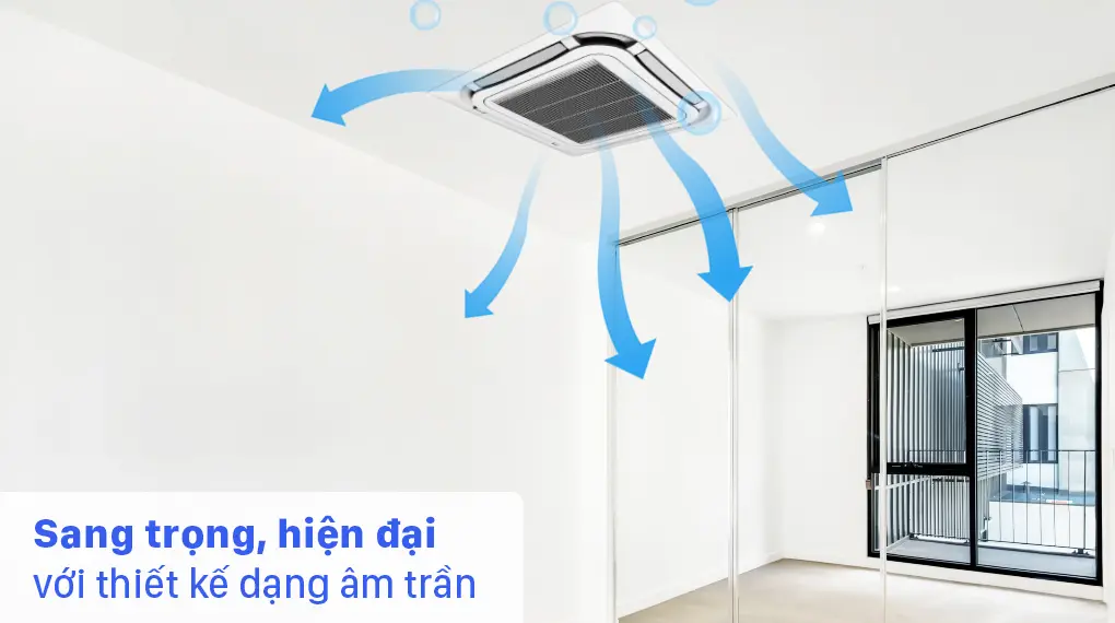 Khám phá công nghệ làm mát Turbo trên điều hòa âm trần Gree 42000btu GKH42K3HI/GUCN42NM3HO chỉ trong 3 phút