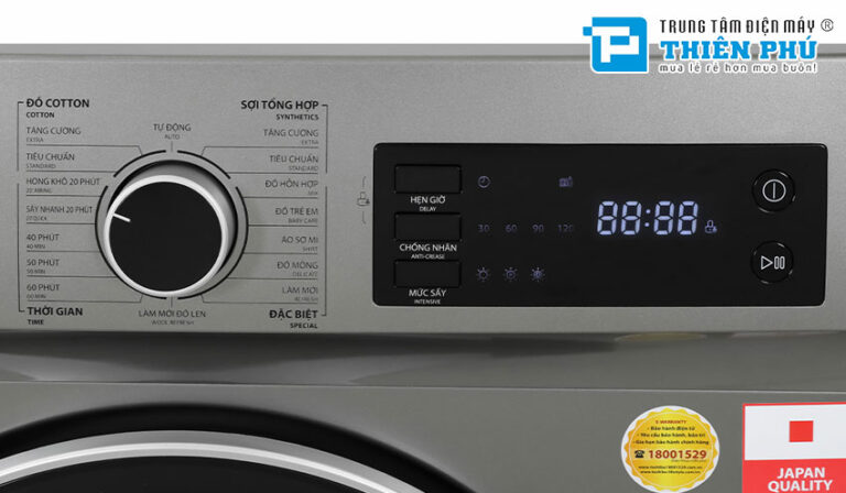 Sấy khô quần áo nhanh chóng với máy sấy quần áo Toshiba TD-H80SEV(SK)
