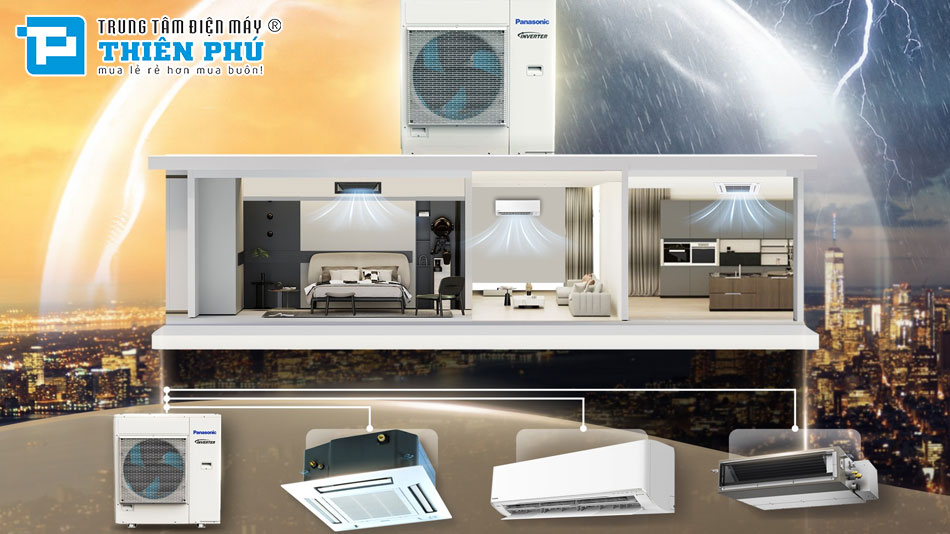 Giới thiệu chung về điều hòa trung tâm Panasonic U-5LE2H4