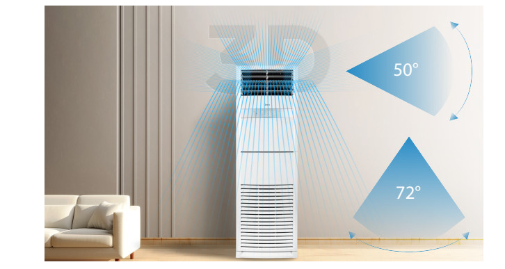 Điều hòa tủ đứng Midea 48000btu MFJJ2-50CRN1 – Hoạt động ổn định, lọc không khí tối ưu