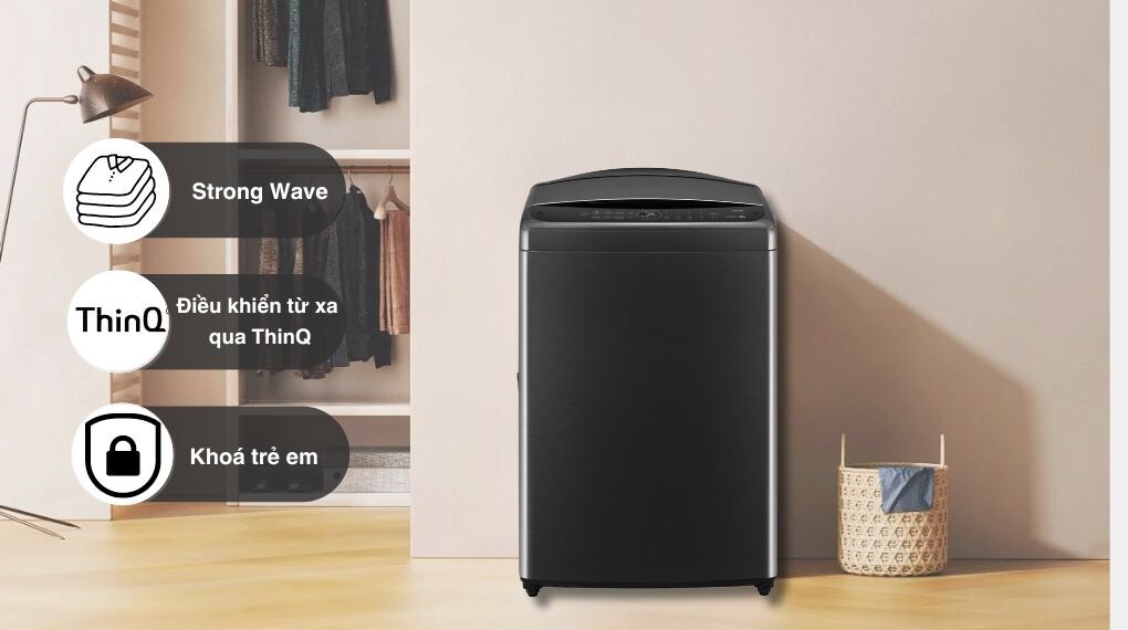 Tìm hiểu máy giặt LG 19kg TV2519SV7J và TV2519DV7B: Điểm khác biệt và ưu nhược điểm trên từng model