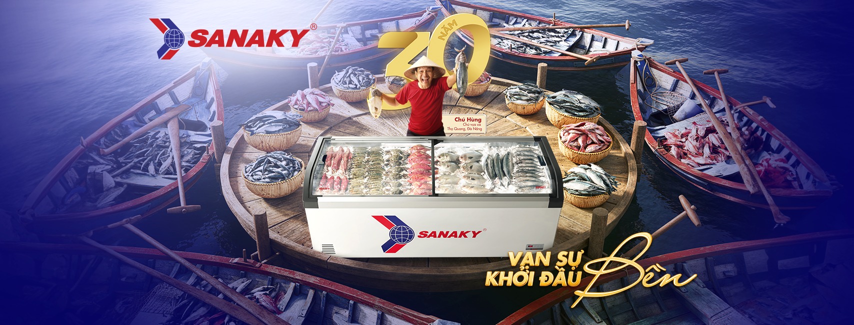 Chọn ngay tủ đông tủ mát Sanaky, đông sâu lạnh nhanh trên đất Việt
