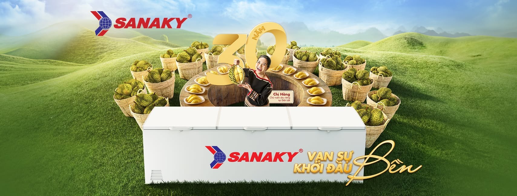 Chọn ngay tủ đông tủ mát Sanaky, đông sâu lạnh nhanh trên đất Việt