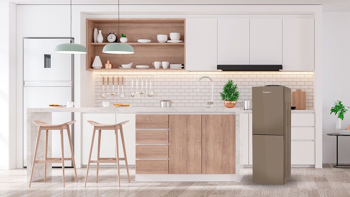 Cây nước nóng lạnh Kangaroo 3 vòi KG58A3 lựa chọn đậm chất công nghệ cho cuộc sống tiện nghi
