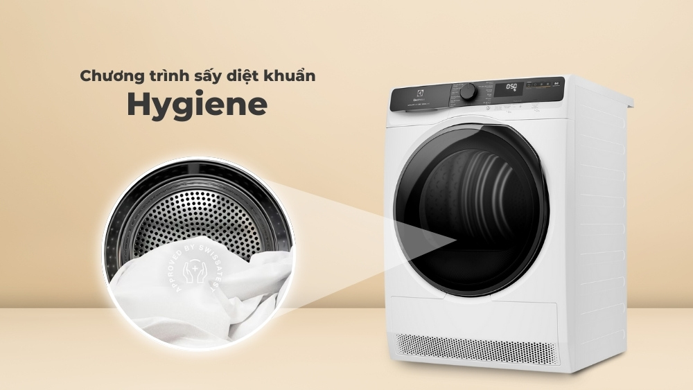 Những lý do thuyết phục người tiêu dùng lựa chọn máy sấy quần áo Electrolux EDH803J5WC