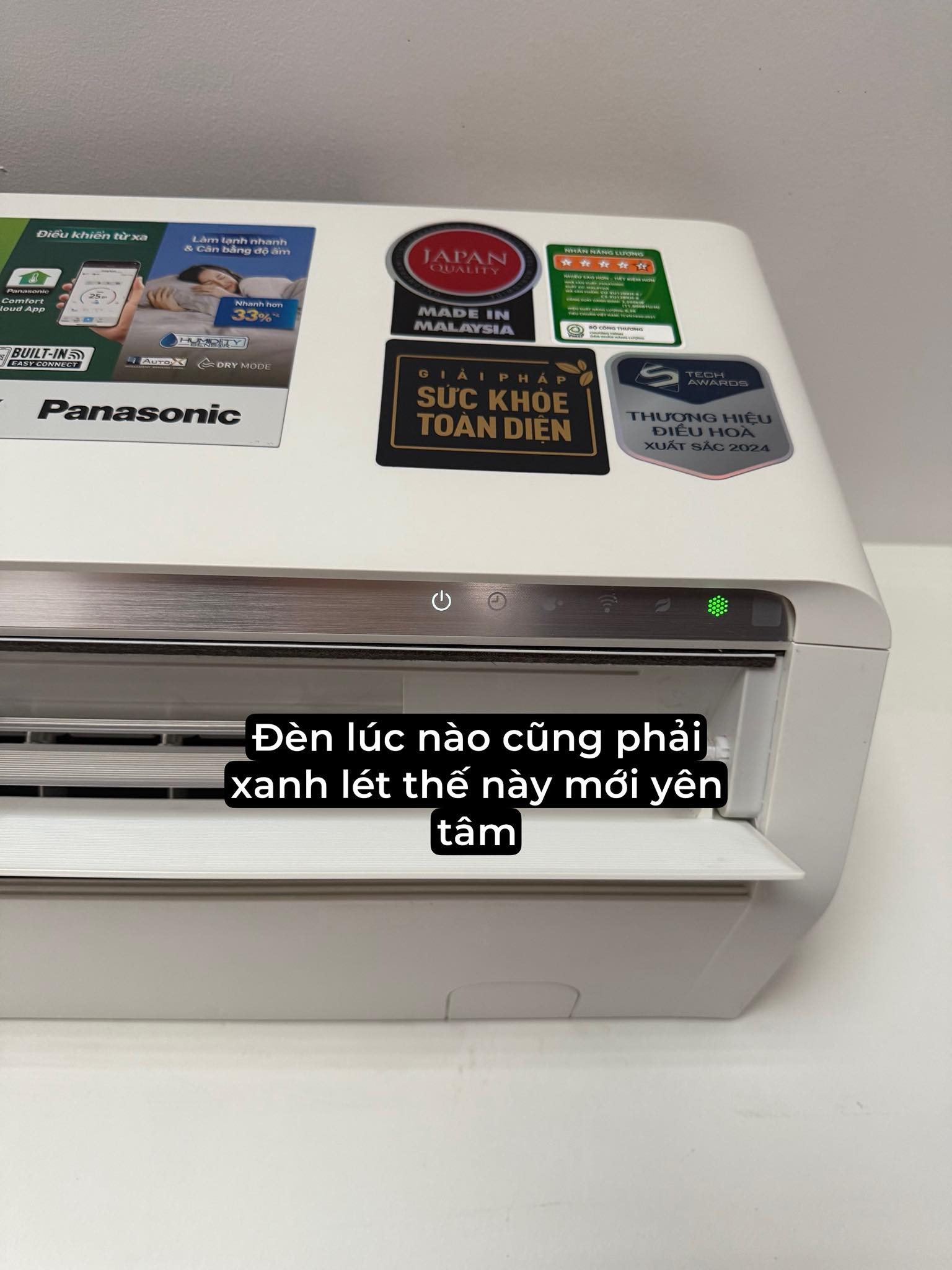 Điều hòa Panasonic CS-XU9BKH-8, thiết bị cân bằng độ ẩm và chất lượng không khí