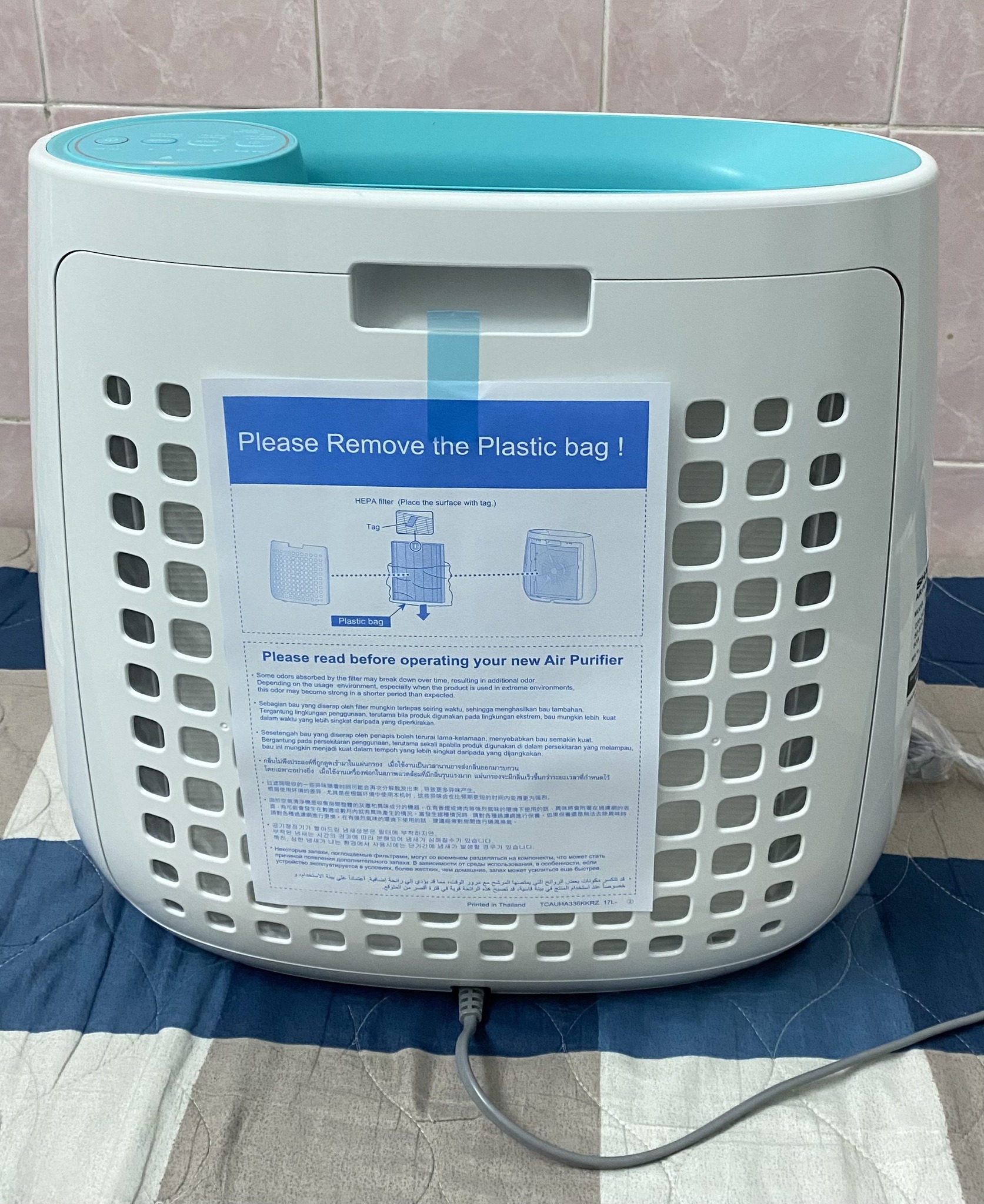 Review máy lọc không khí Sharp FP-J30E-A, thiết kế nhỏ mà có võ trong lọc bụi mịn PM2.5